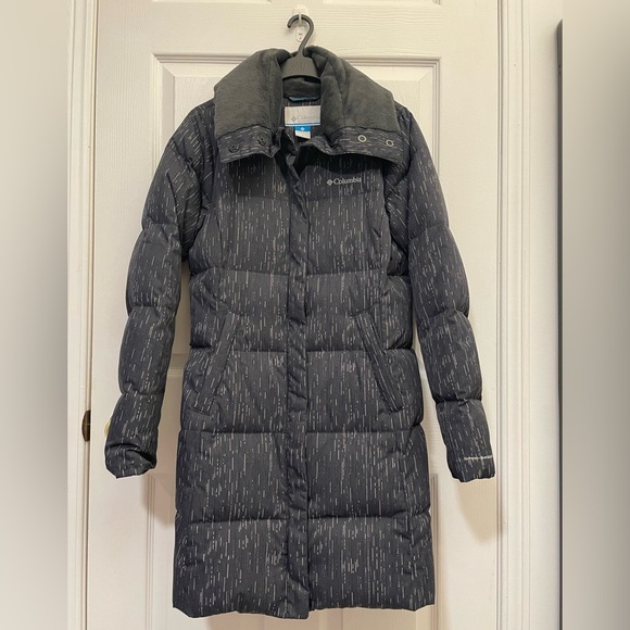 Columbia Jackets & Blazers - Columbia Long Down Puffer Coat Omni-Shield Water Resistant Women’s Small